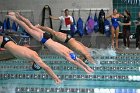 Swim vs Bentley  Wheaton College Swimming & Diving vs Bentley University. - Photo by Keith Nordstrom : Wheaton, Swimming & Diving